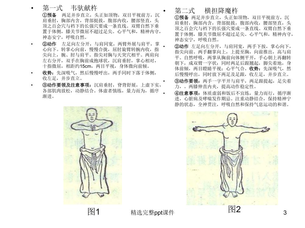 易筋经十二式图解(综合版)第3页