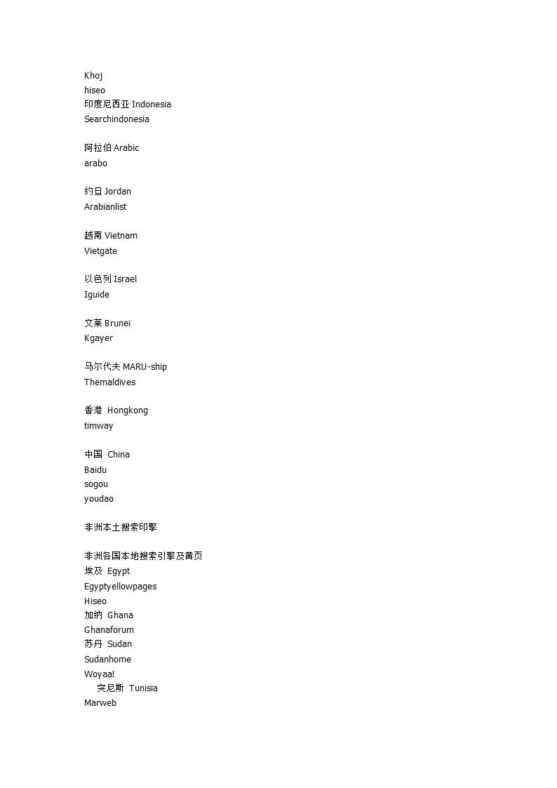 国外搜索引擎大全第6页