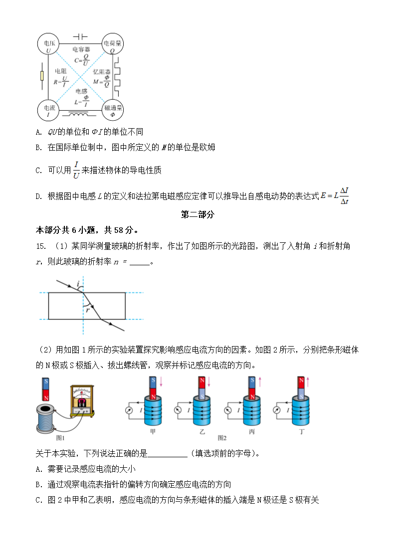 2024年北京物理卷高考真题第5页