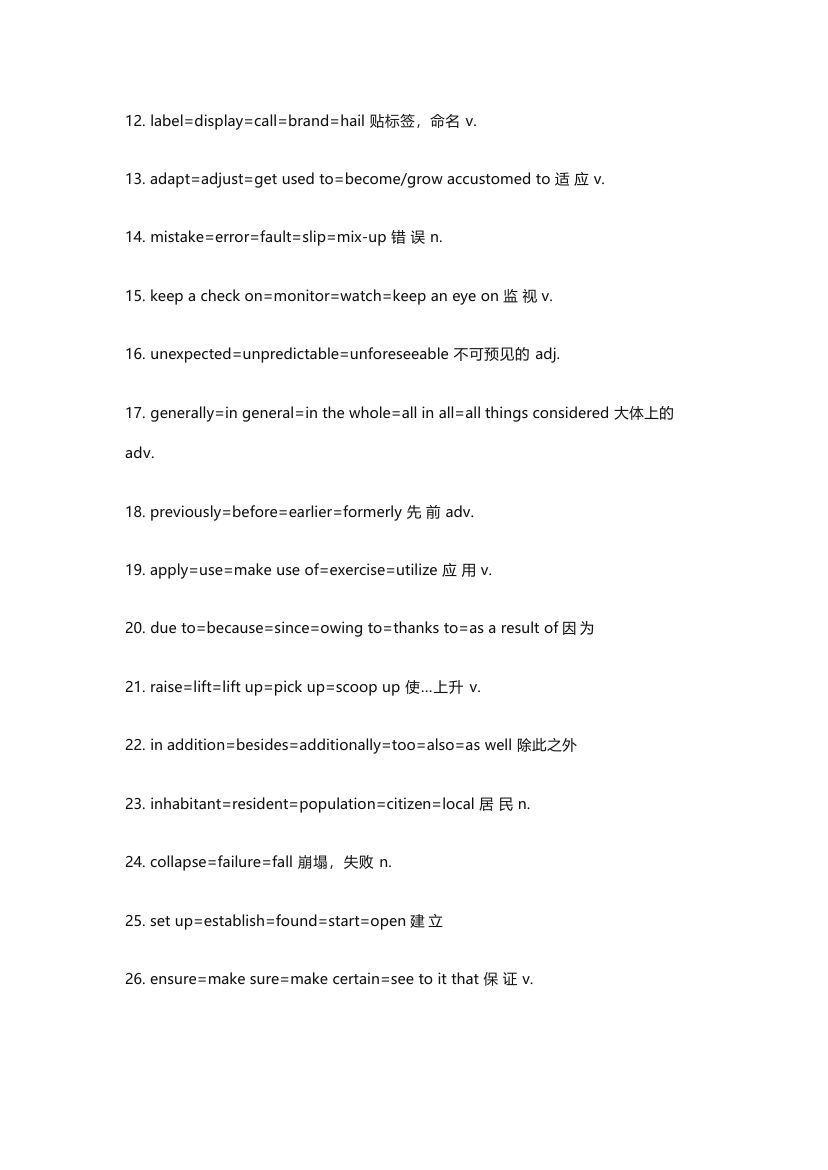 雅思阅读同义词替换第42页