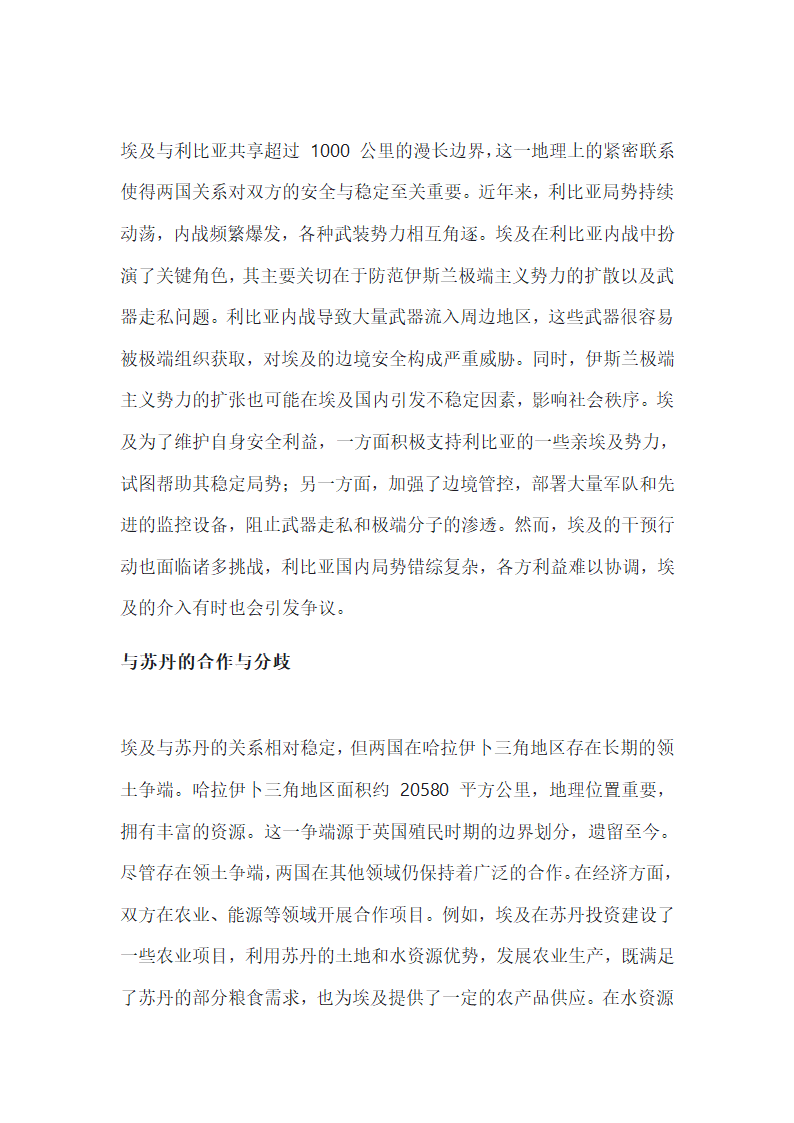 埃及外交政策分析第3页