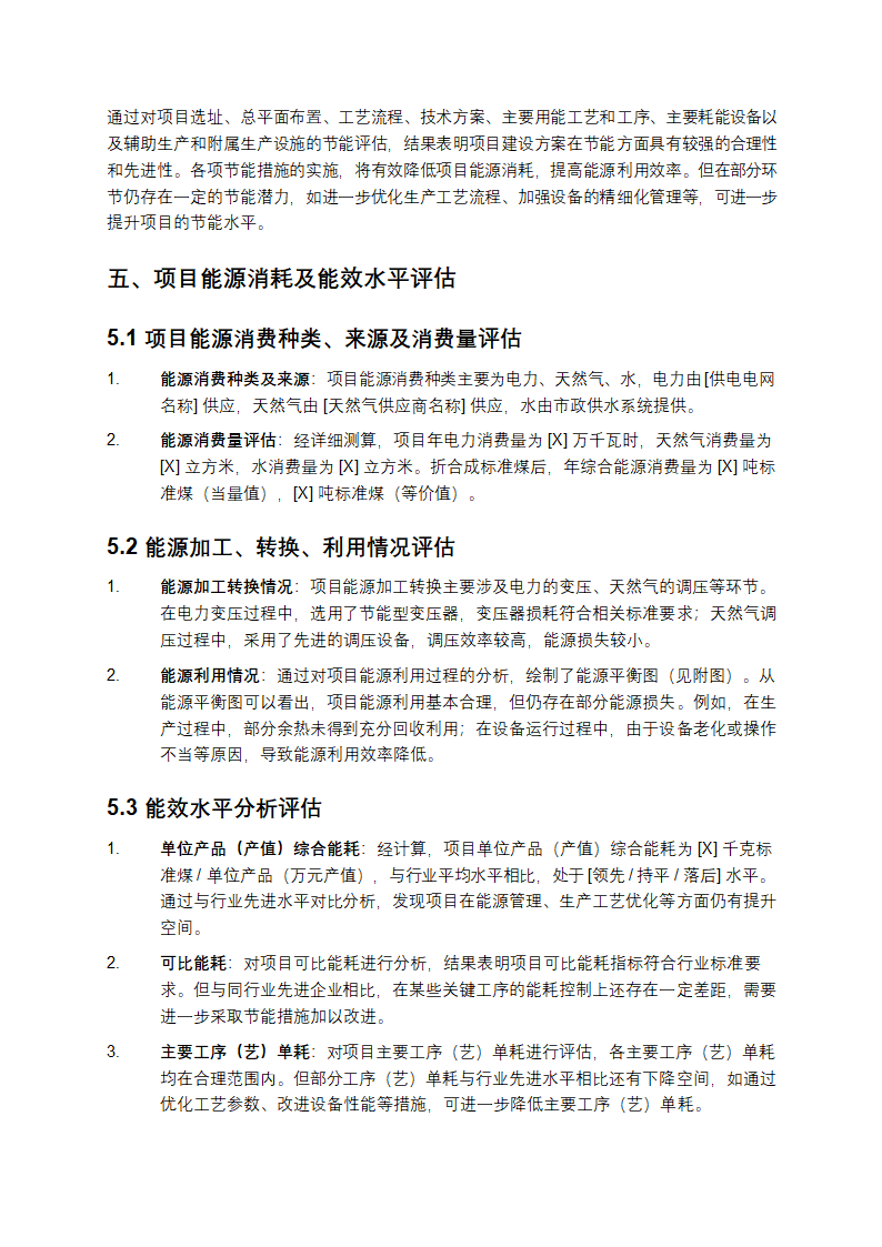 节能评估报告第5页