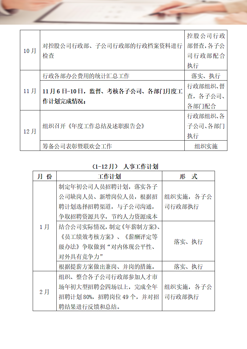 公司行政部工作计划.docx第7页