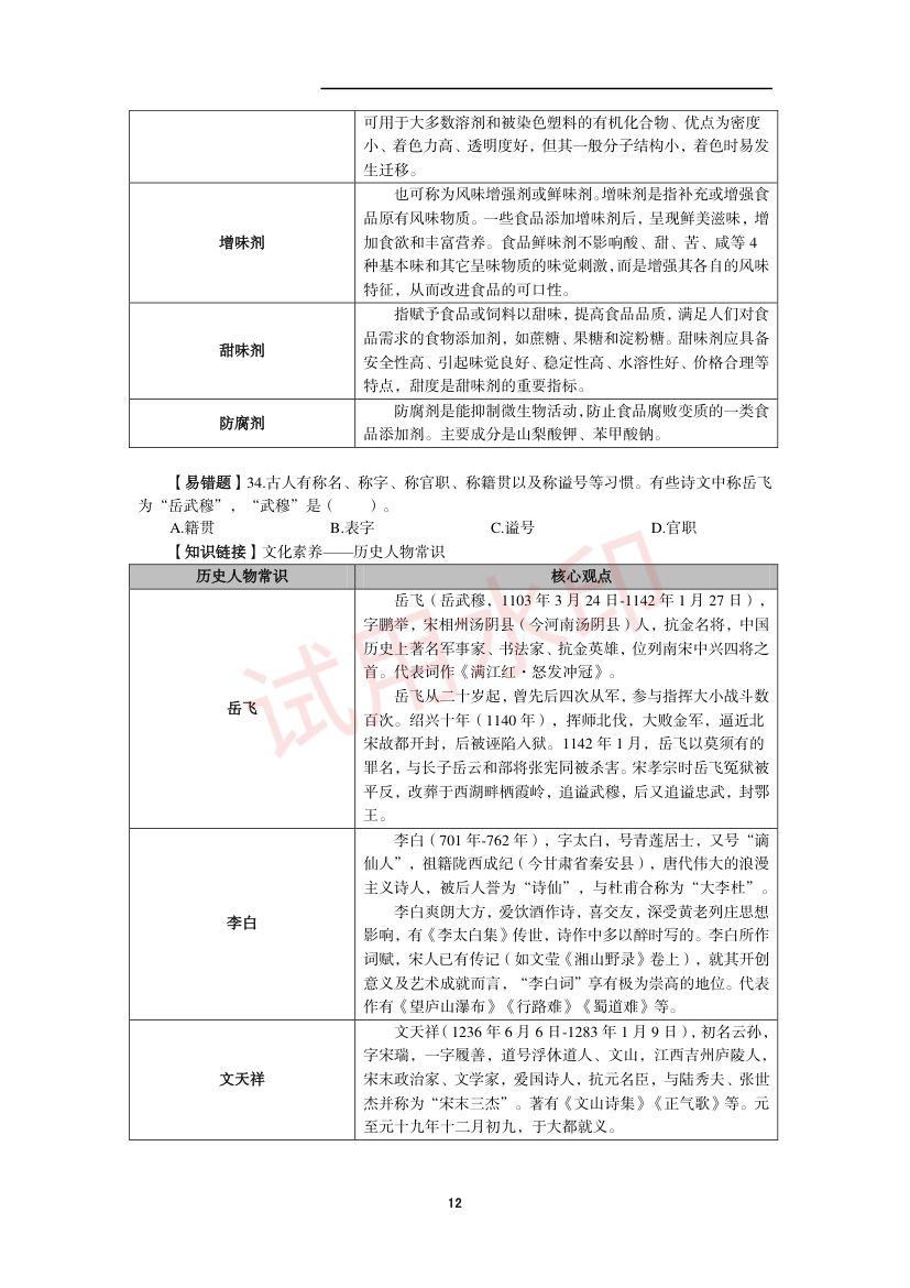 教师资格考试中学笔试错题集第11页