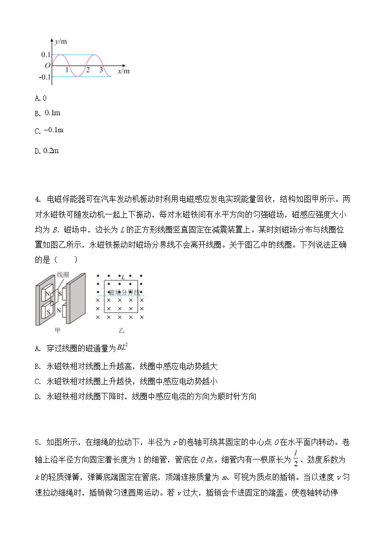 2024年广东物理卷高考真题第2页