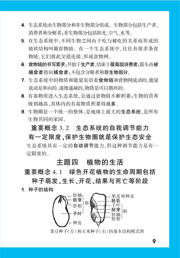 2025年中考生物复习基础知识点汇总第11页