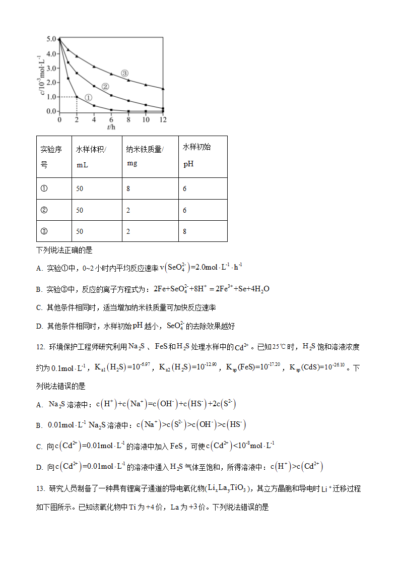 2024年安徽化学卷高考真题第5页