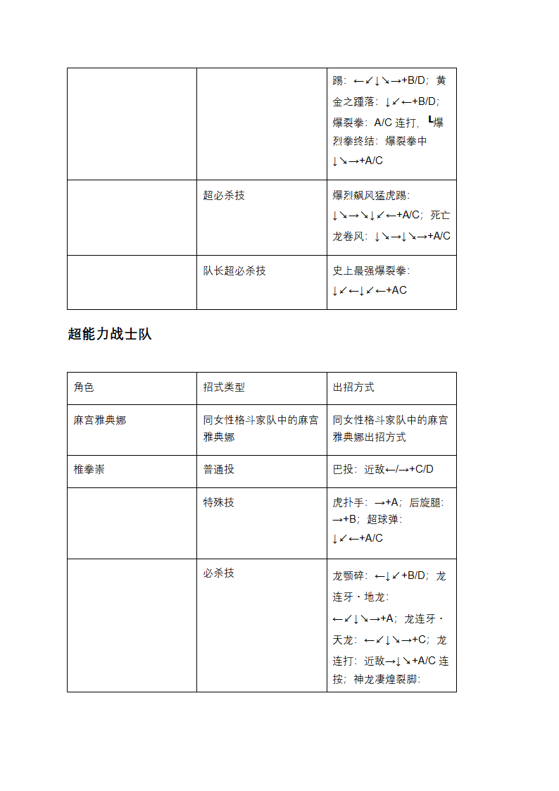 拳皇2003出招大揭秘：一招制敌不是梦第13页