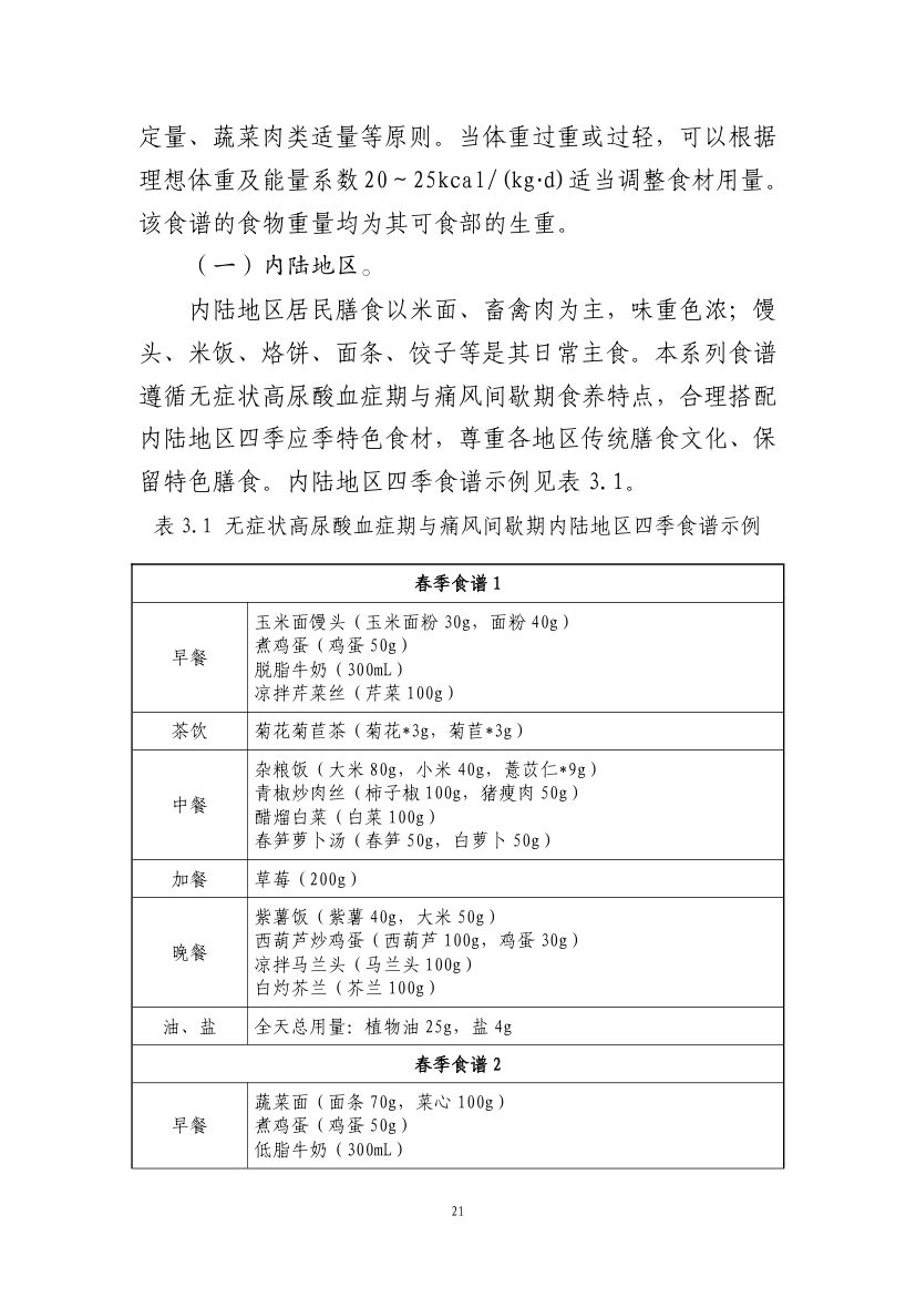 成人高尿酸血症与痛风食养指南第23页