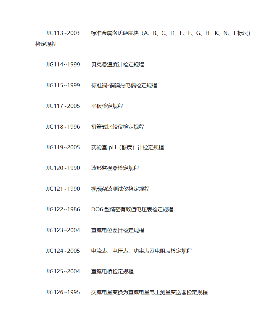 各种仪器检定规程第7页