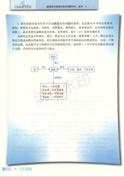 高中数学必修1课本-人教版上册第62页