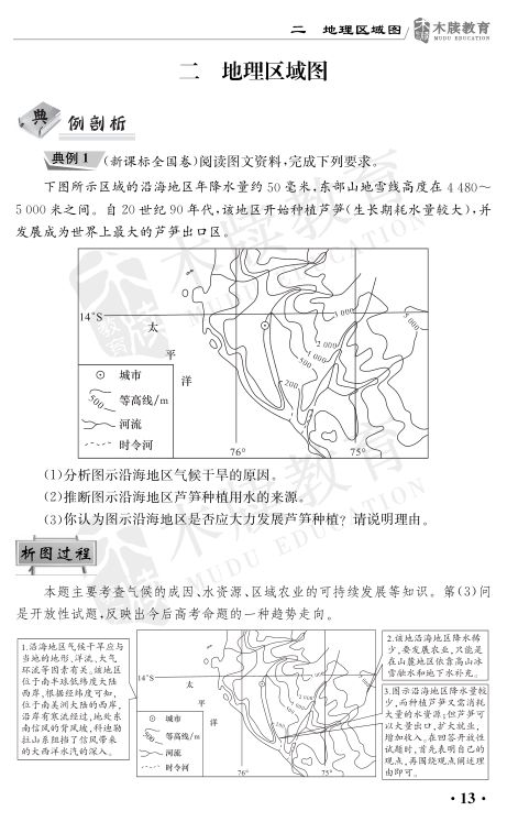 高考地理读图解题攻略第14页