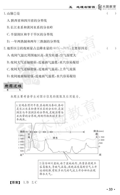 高考地理读图解题攻略第34页