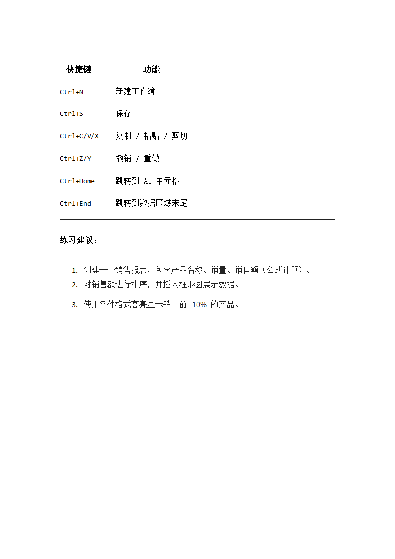 Excel 基础教程第4页