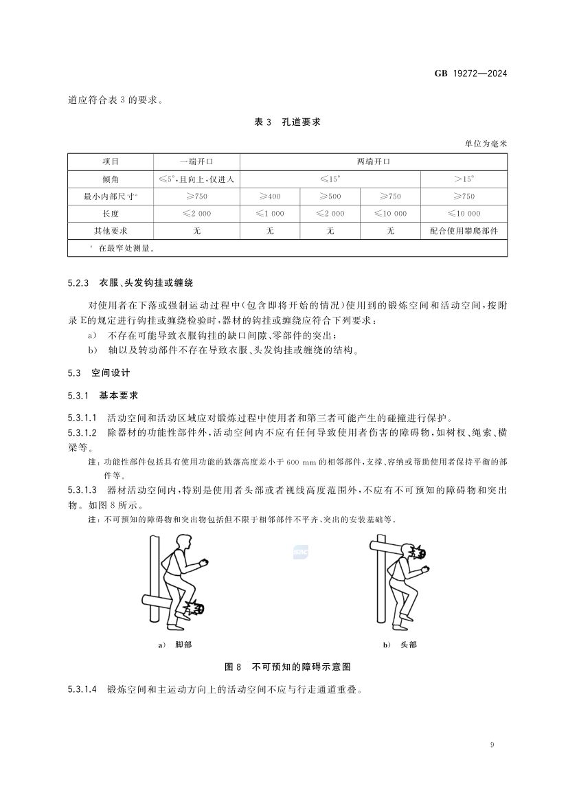 室外健身器材的安全 GB19272-2024第15页