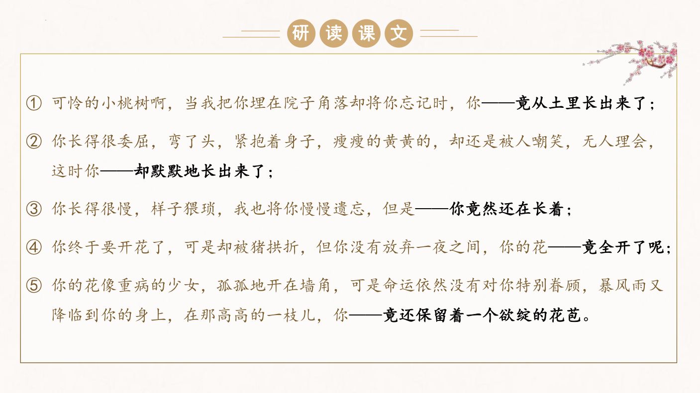 一棵小桃树教学课件第18页