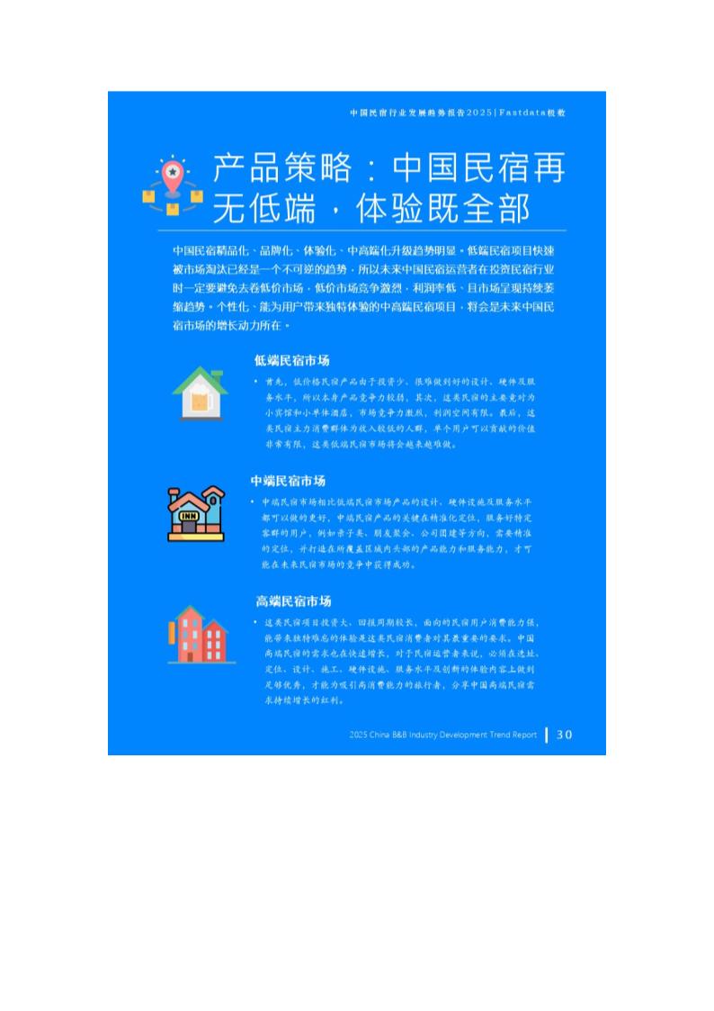 中国民宿行业发展趋势报告第31页