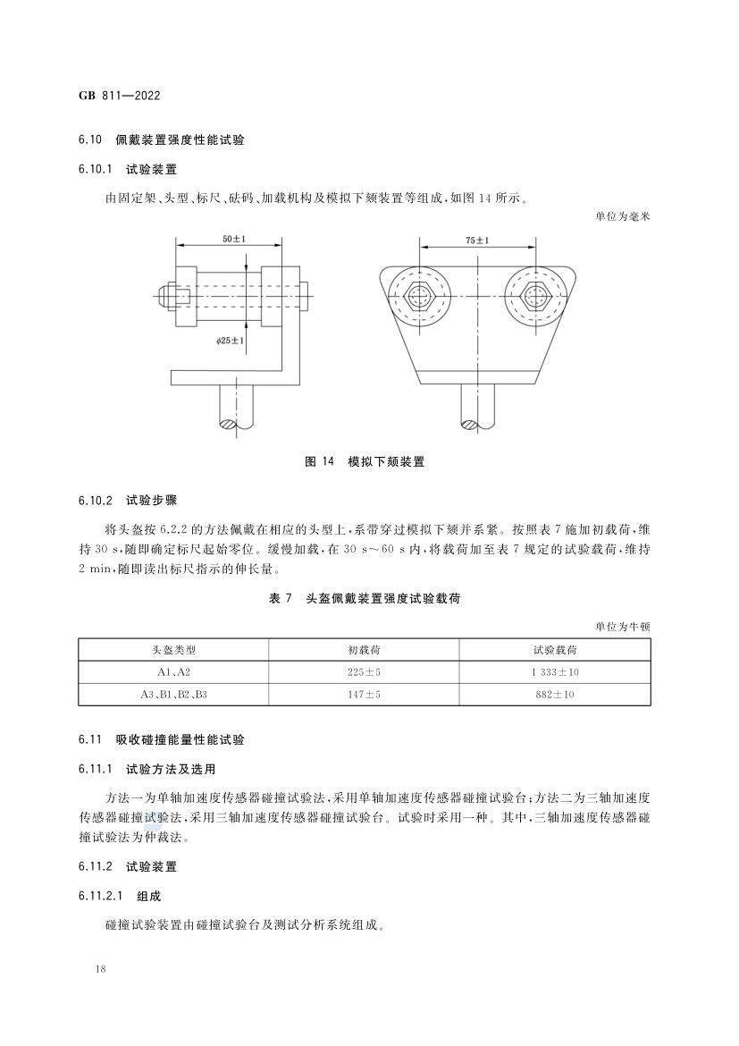 摩托车电动自行车乘员头盔GB811-2022第21页