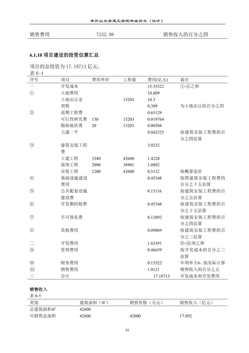 福建省厦门市集美区房地产开发项目策划设计第42页