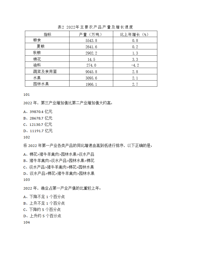 2024年山东省公务员录用考试《行测》试题第38页