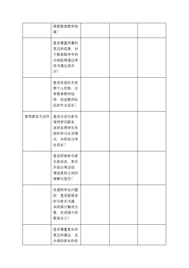 师德师风问题自我对照检查表第5页