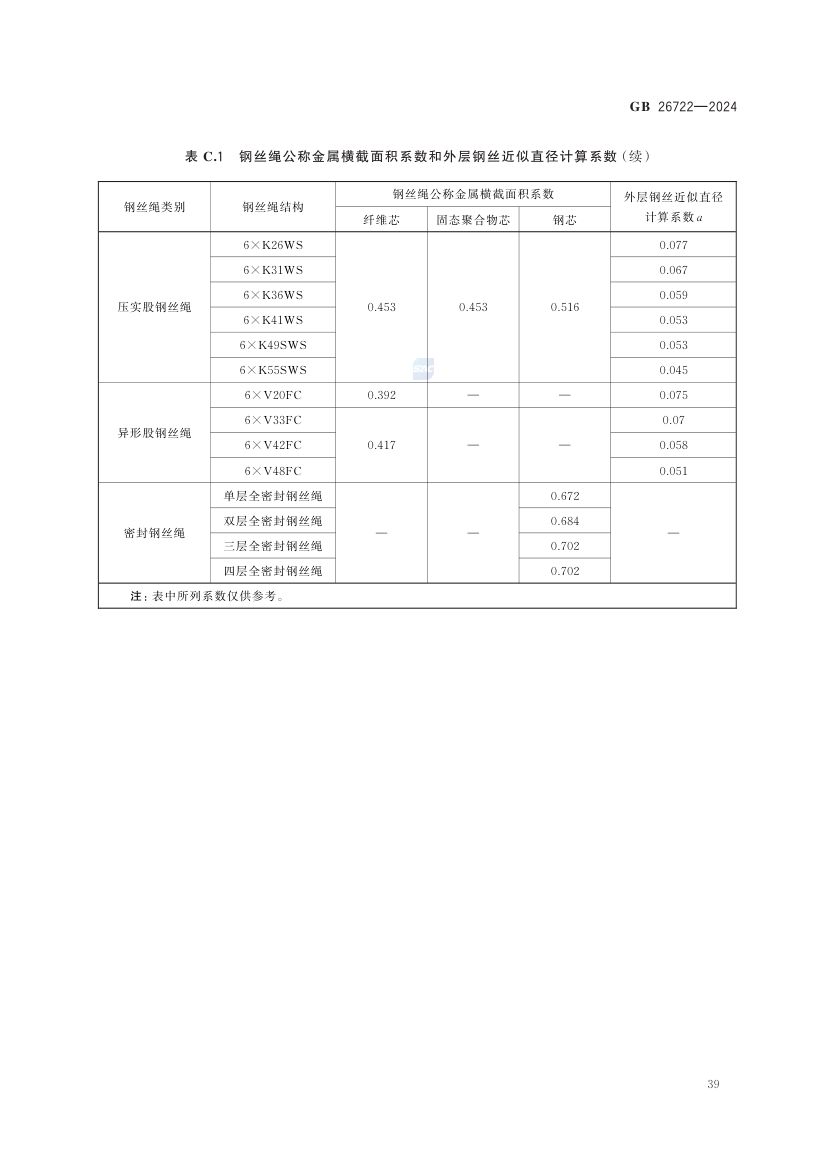 索道用钢丝绳GB26722-2024第45页