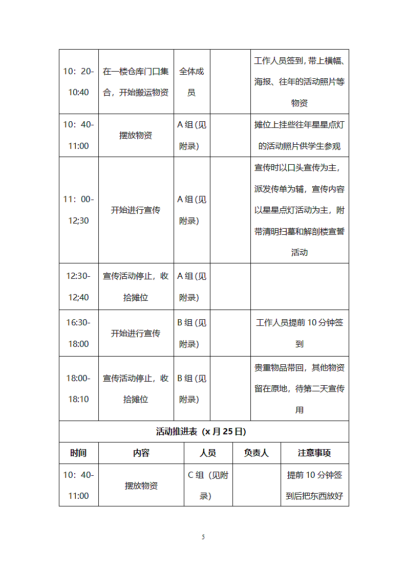 校园感恩活动策划书.doc第5页