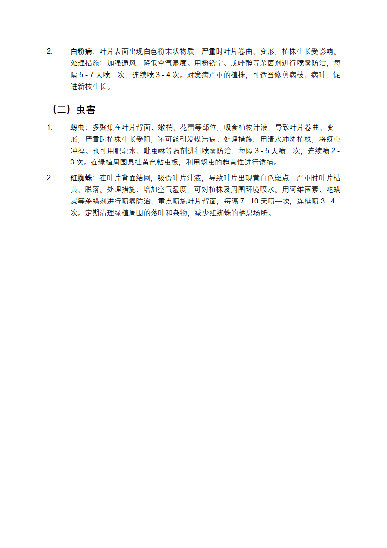 家庭绿植养护问题第3页