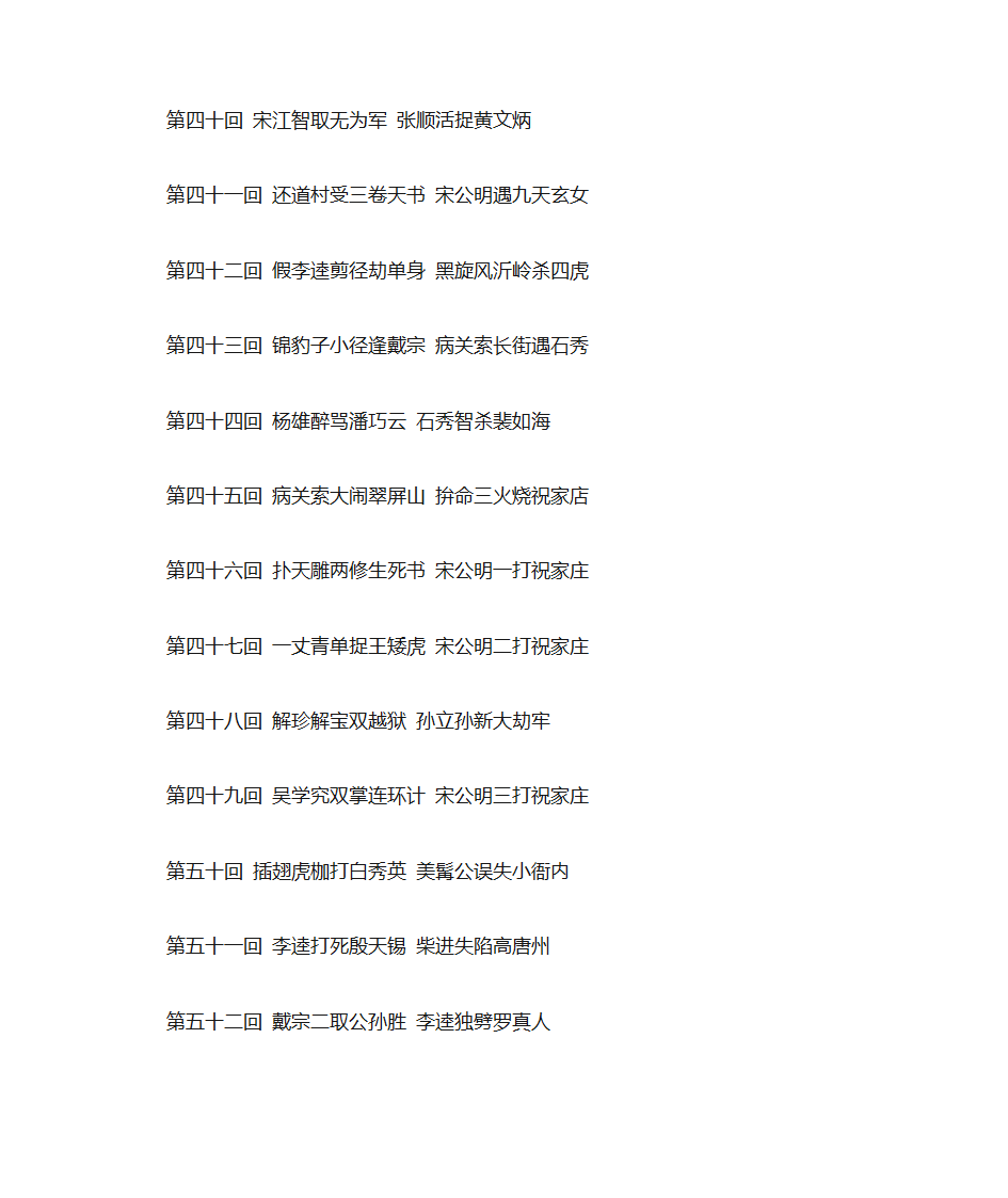 水浒传所有回目第4页