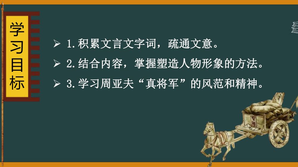 《周亚夫军细柳》教学课件第3页