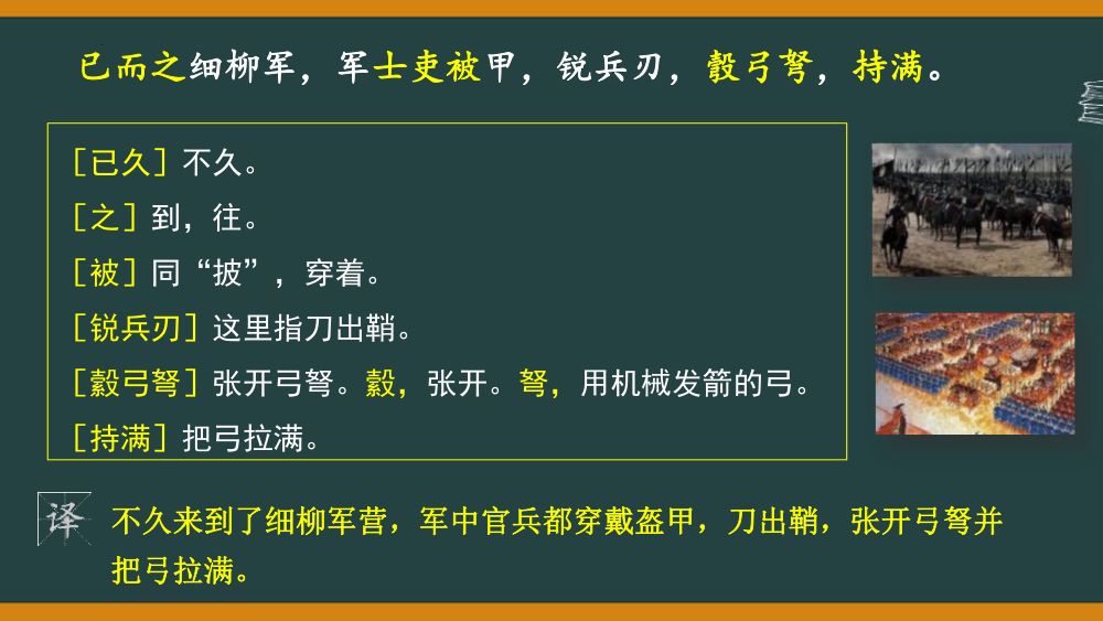 《周亚夫军细柳》教学课件第16页