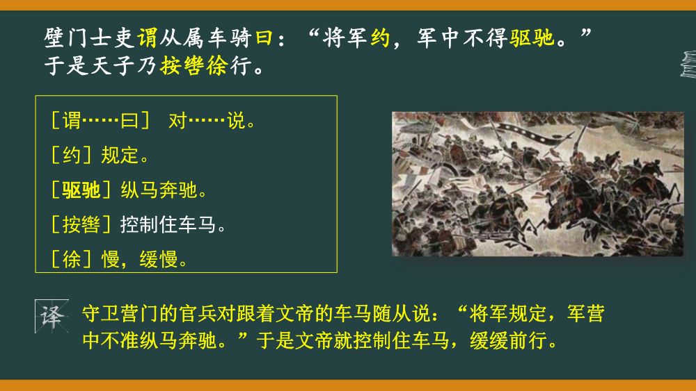《周亚夫军细柳》教学课件第19页