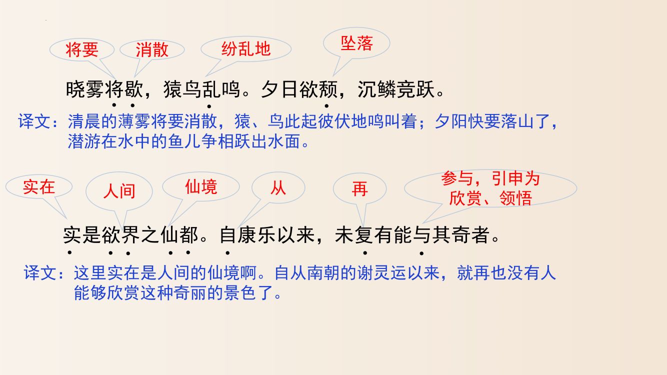 《答谢中书书》教学课件第12页