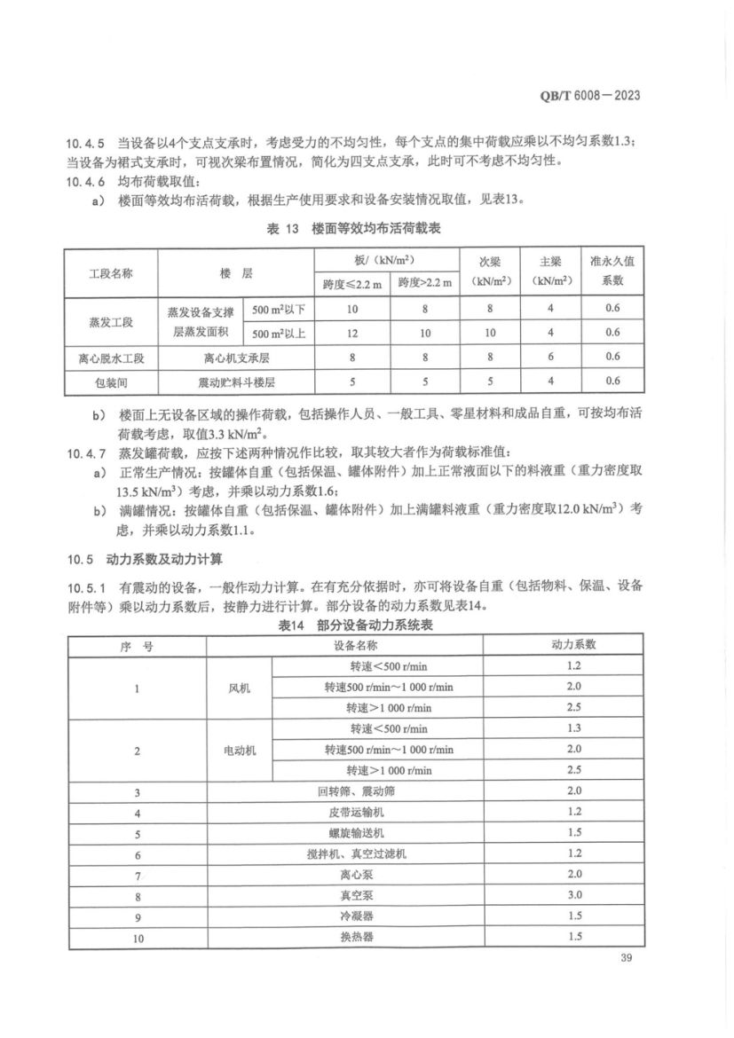 真空制盐厂设计规范QBT6008-2023第43页