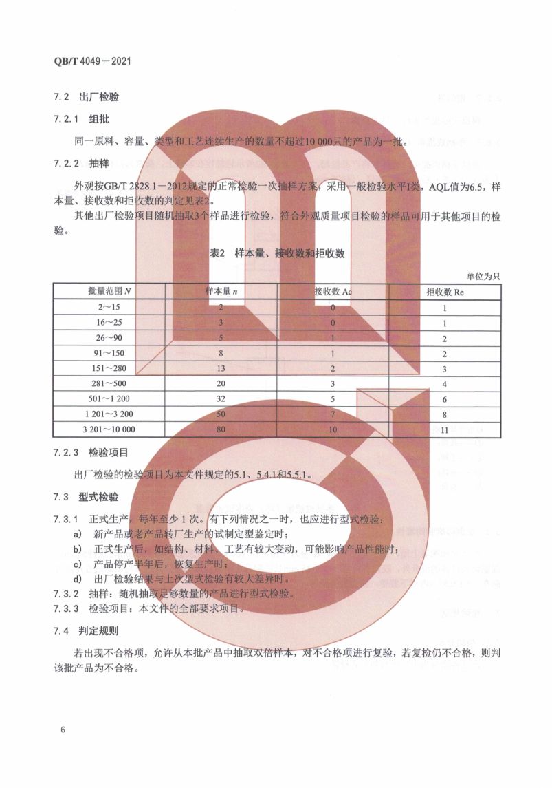 塑料饮水口杯QBT4049-2021第10页