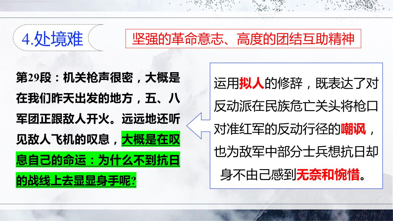 《老山界》教学课件第29页