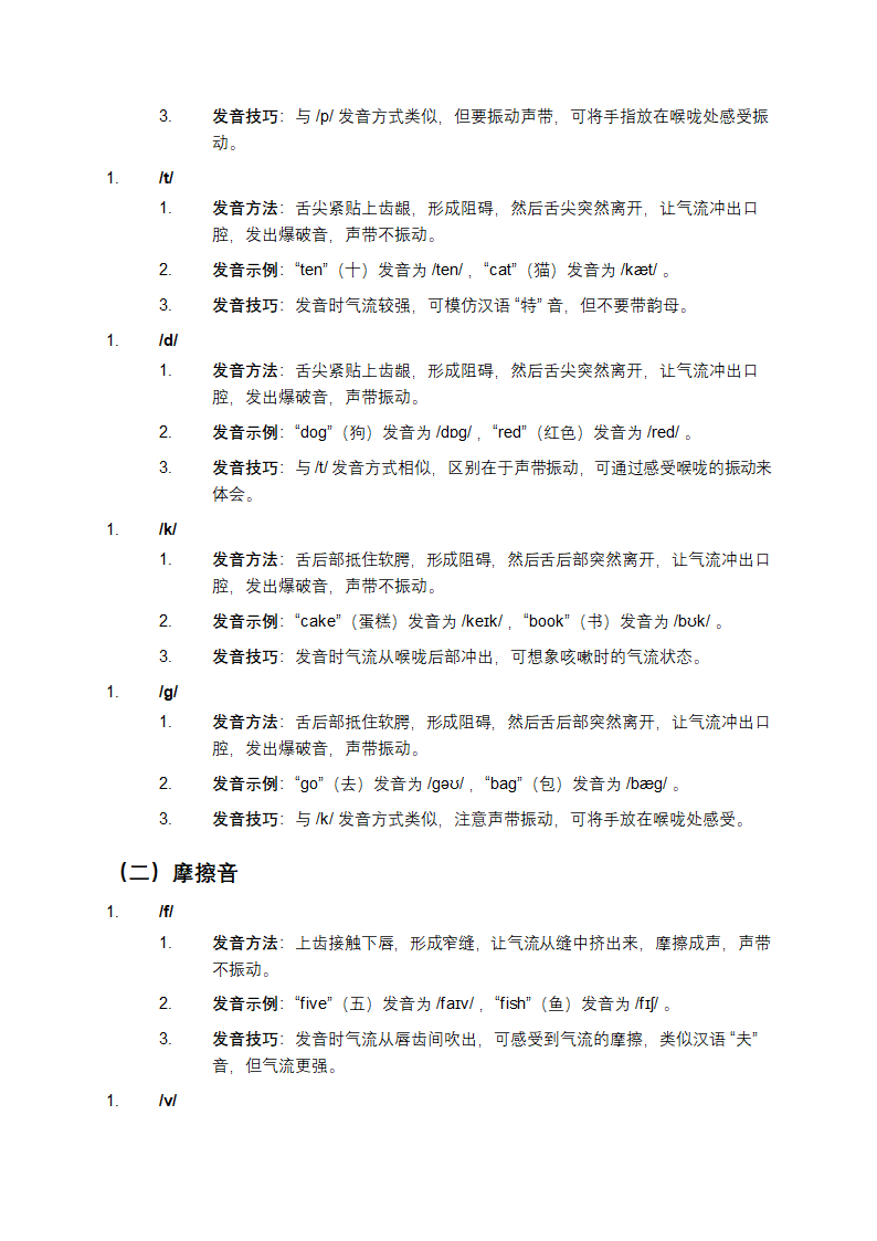 英语音标大全第6页