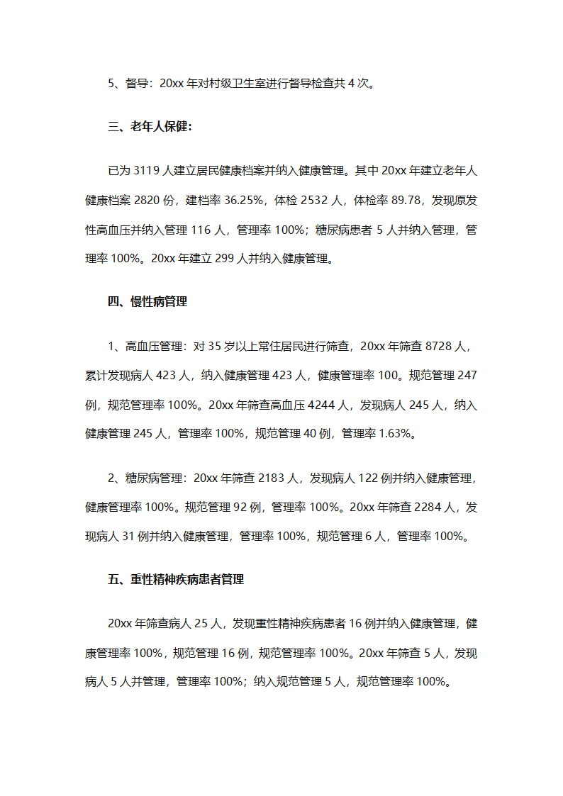 2025年村卫生室年终总结范文（精选32篇）第72页