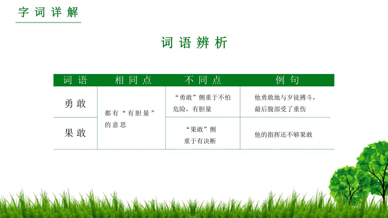 《青山不老》教学课件第9页