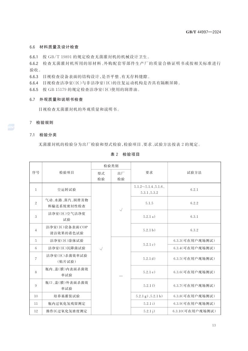 直线式无菌灌装封盖机通用技术要求GBT44997-2024dz第15页