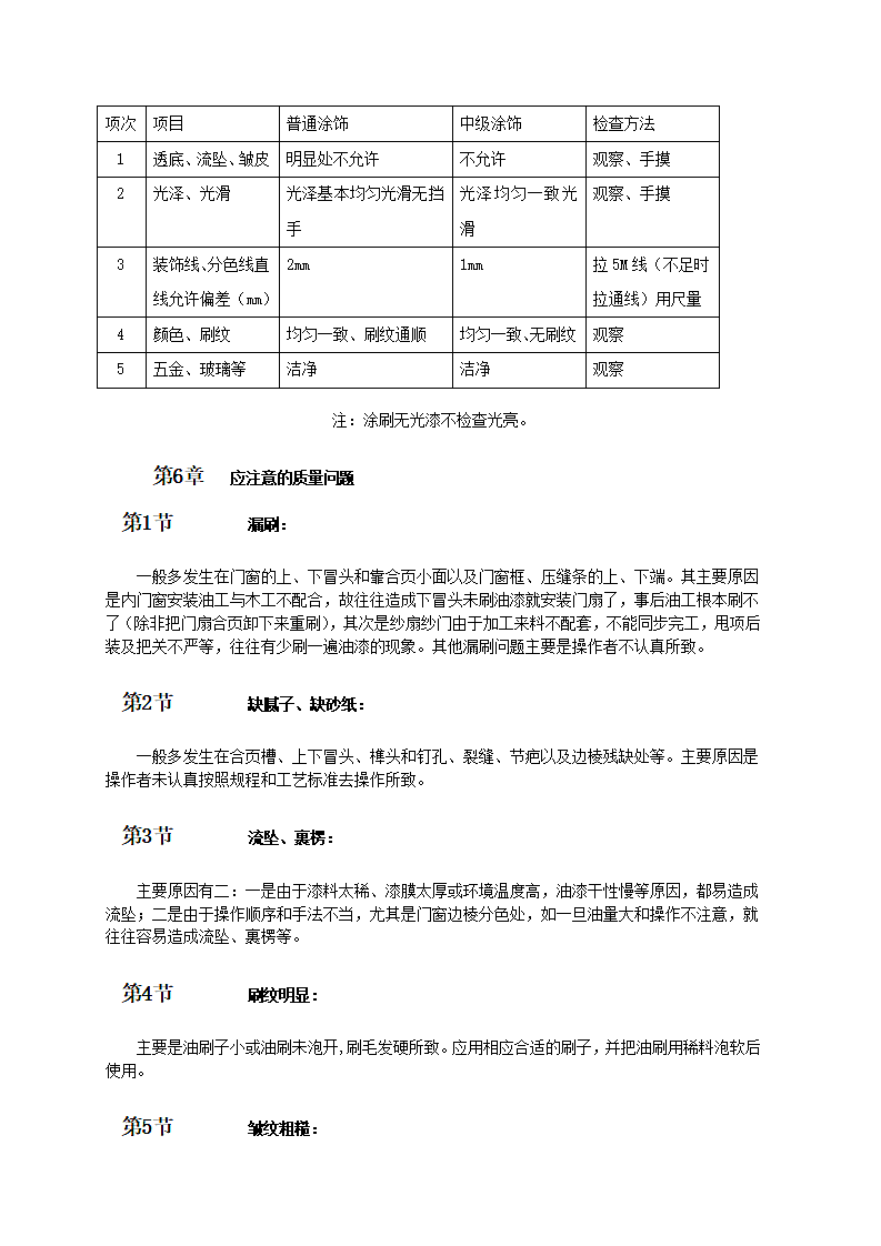 木饰面施涂溶剂型混色涂料第4页