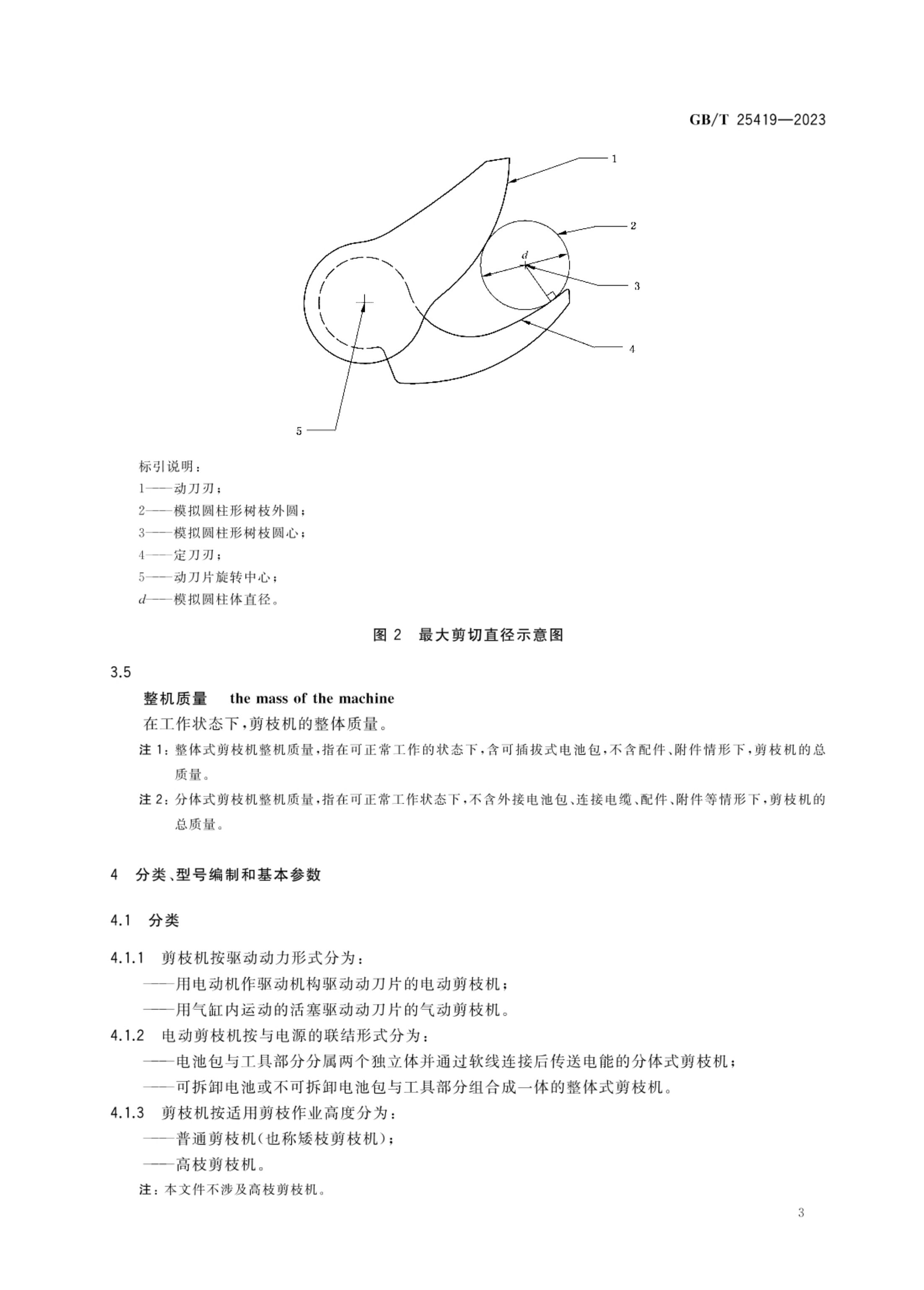 果树剪枝机GBT25419-2023第6页