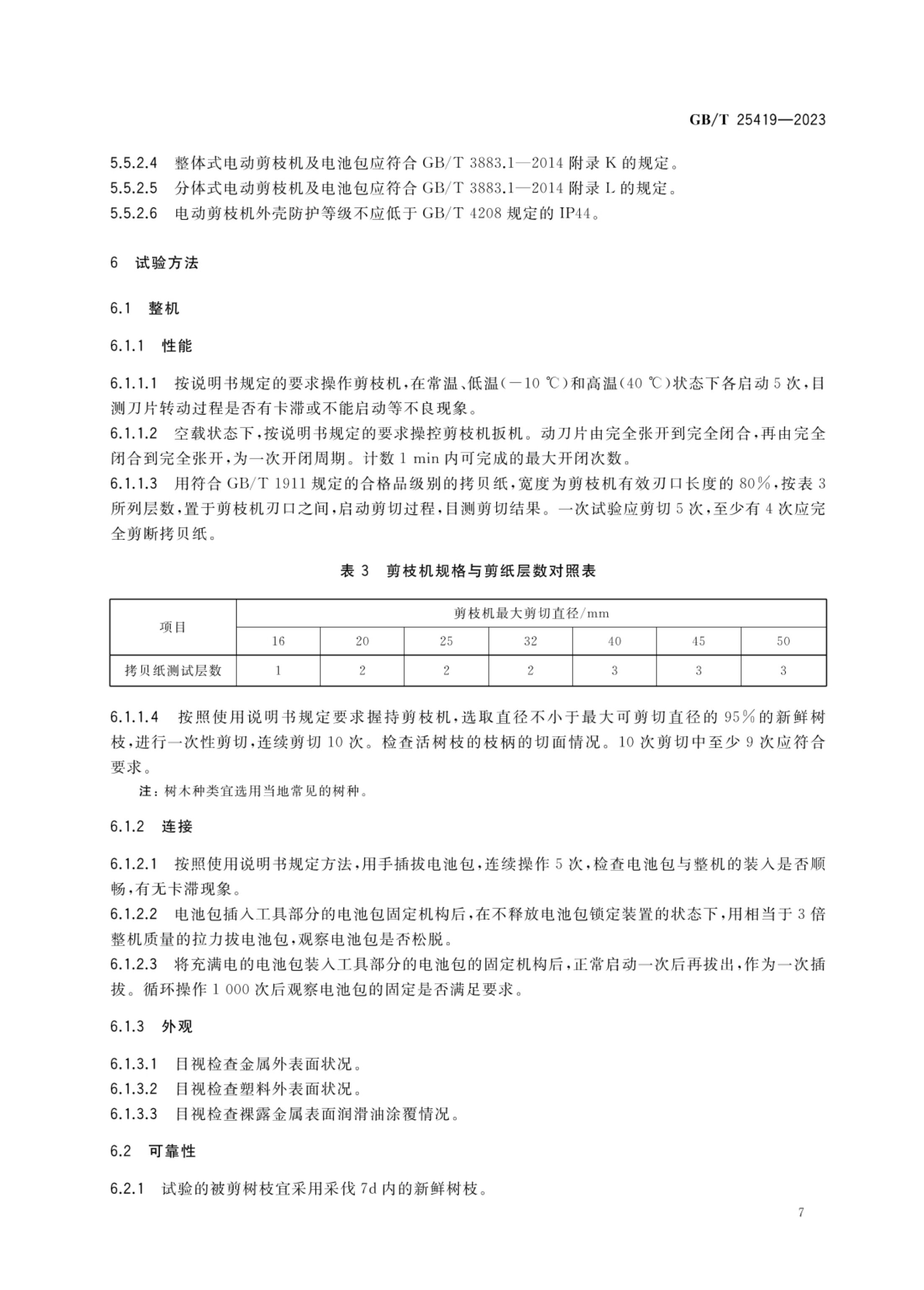 果树剪枝机GBT25419-2023第10页