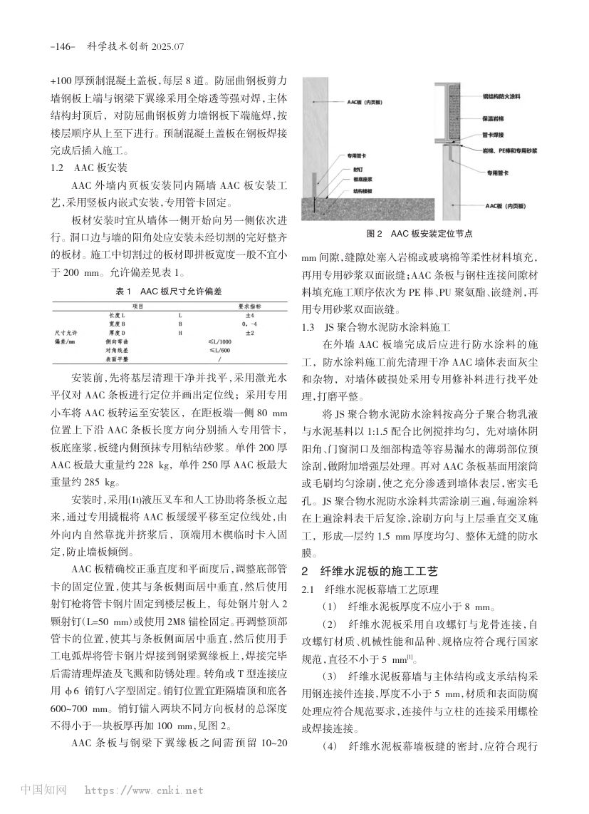 8号楼项目双墙施工技术总结第2页