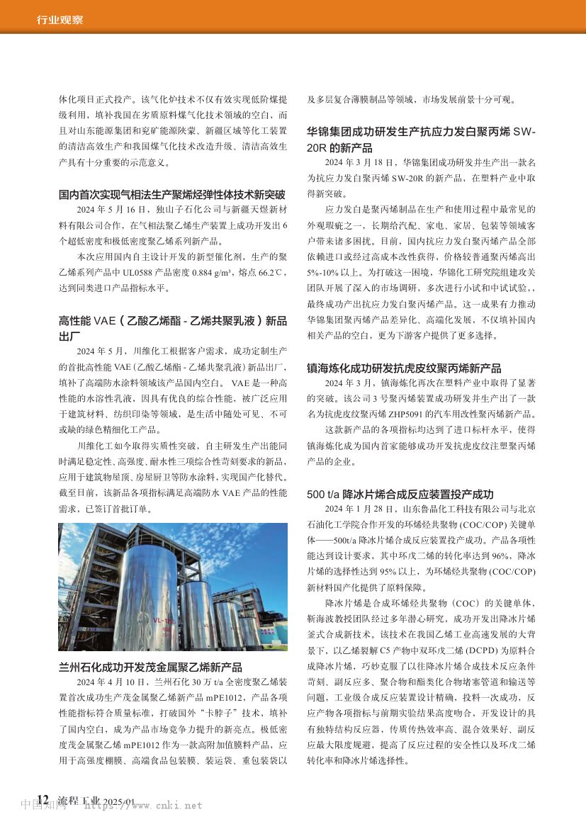 2024年流程行业创新技术总结第3页