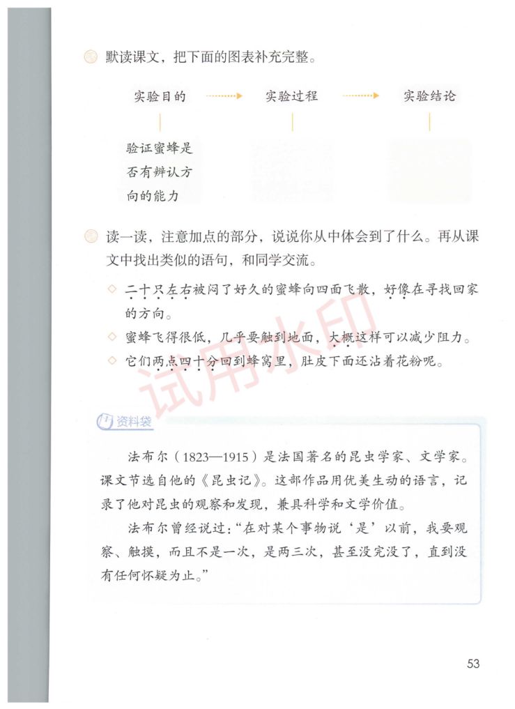 小学语文三年级下册部编版课本-下册第3页