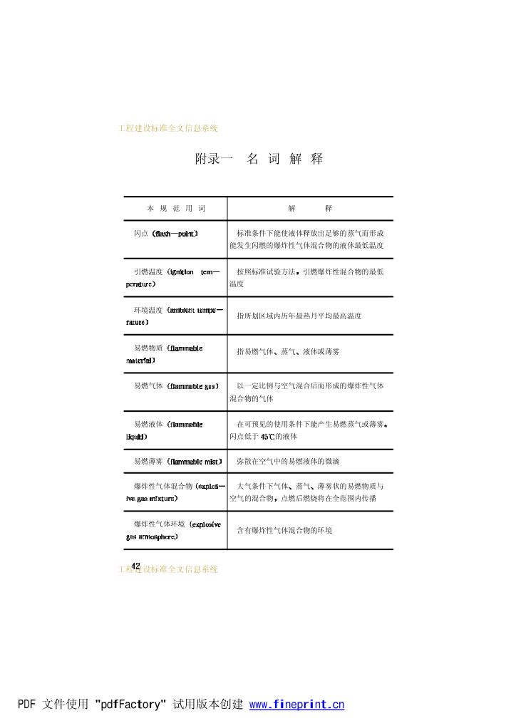爆炸和火灾危险环境电力装置设计规范第47页