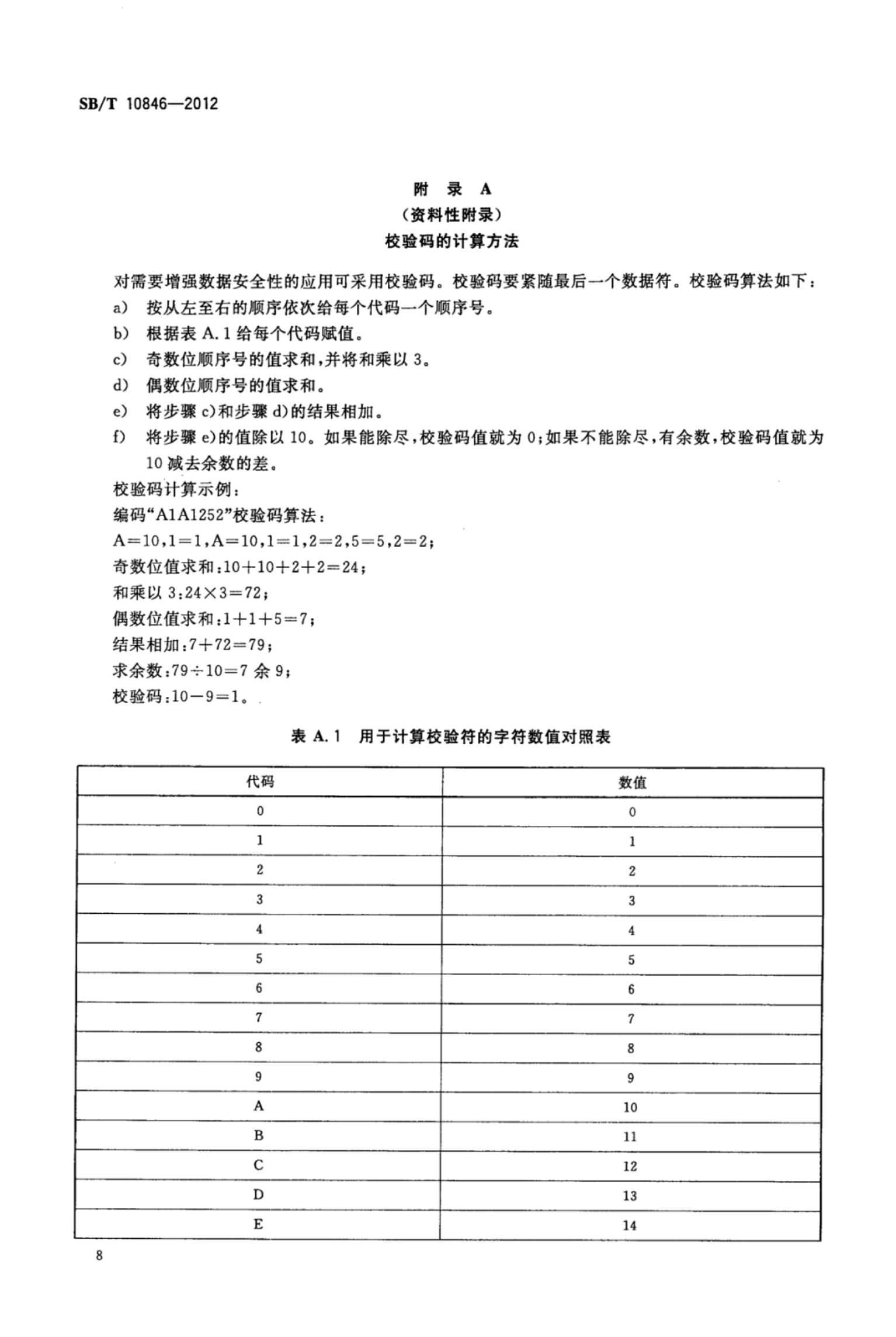 物流仓库货架储位编码SBT10846-2012第12页