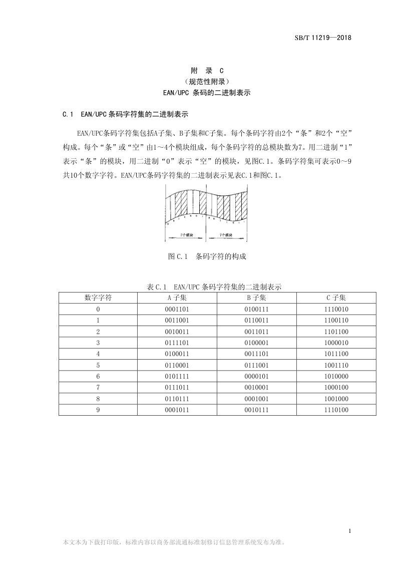 零售商品条码实施指南SBT11219-2018第24页