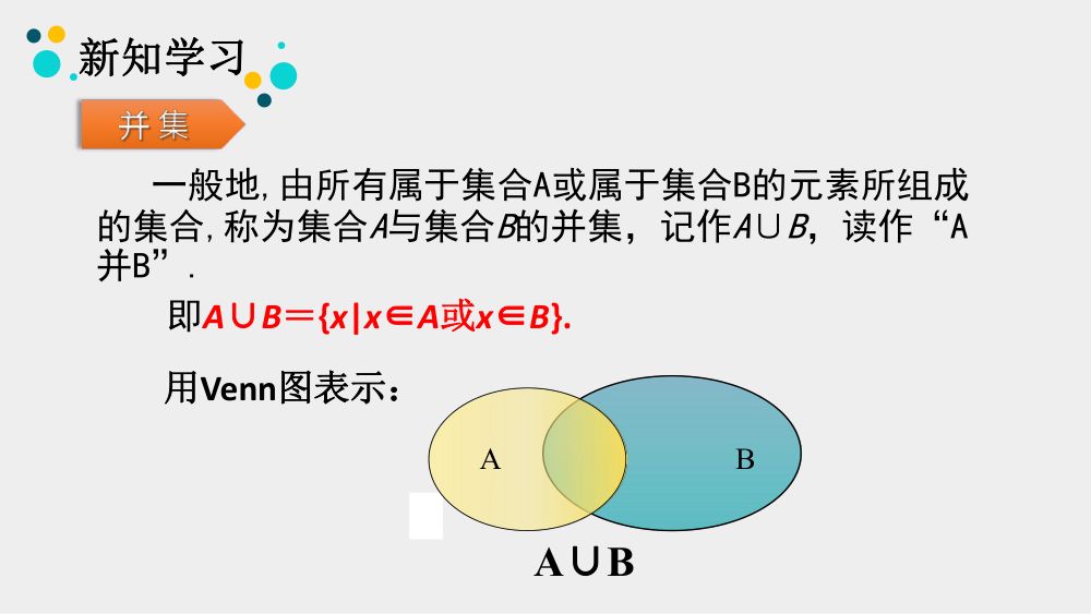 《集合的基本运算》教学课件第5页